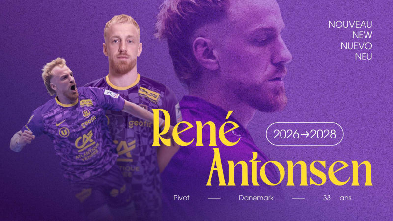 René Antonsen, kapitan Aalborga, wzmocni HBC Nantes od sezonu 2026/27