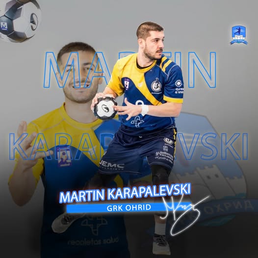 Martin Karapalevski wraca do Macedonii. Będzie grał w GRK Ohrid